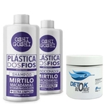 Detok Adlux Mascara Blonde + Kit De Cabelo Nutrição Therapy