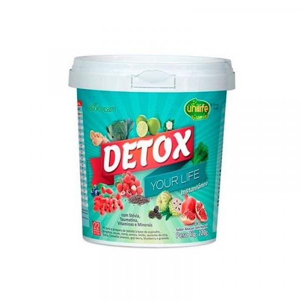 Detox Instantâneo - 220 Gramas - Unilife