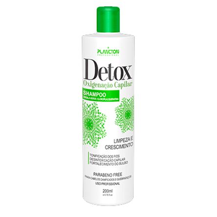 Detox Oxigenação Capilar Plancton Shampoo 250ml