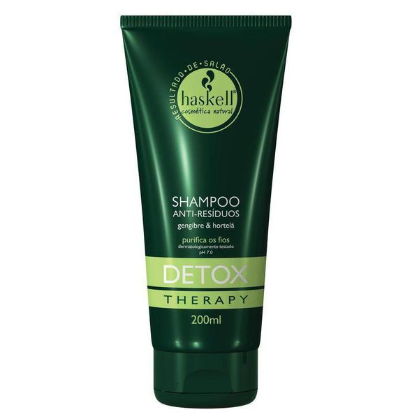 Detox Therapy Shampoo Anti-Resíduos Haskell - Shampoo Hidratante 200ml