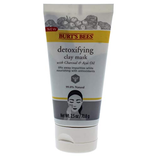 Detoxifying Clay Mask By Burts Bees For Unisex - 2.5 Oz Mask