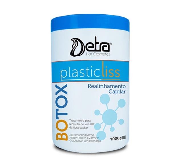 Detra Botox Plastic Liss Redutor de Volume Capilar 1Kg - Detra Cosméticos
