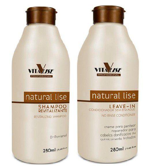 Detra Duo Natural Lise Shampoo+Leave-in 280ml - R