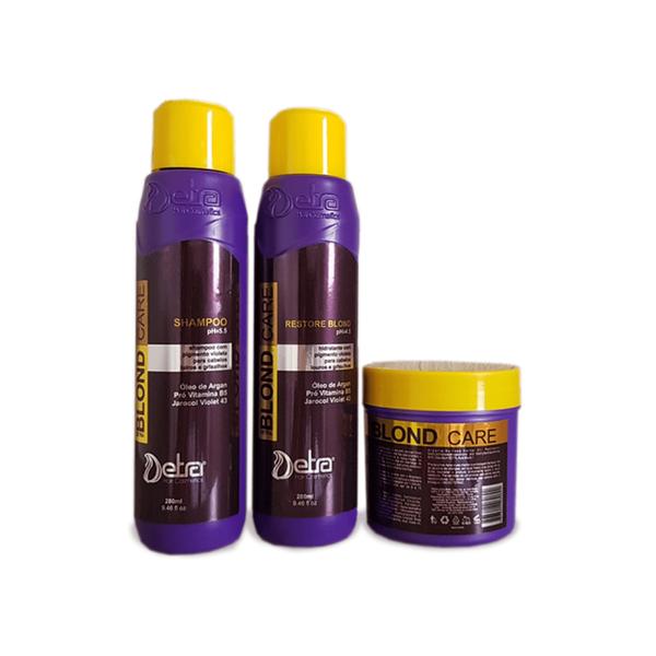 Detra Hair Cosmeticos Linha Blond Care Kit