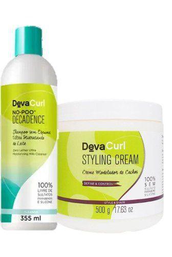 Deva Curl Decadence No Poo E Styling Cream 500g