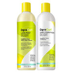 Deva Curl Delight Duo Kit Shampoo Low Poo (355ml) E Condicionador One (355ml)