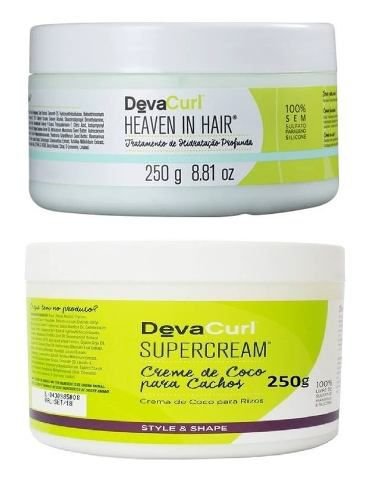 Deva Curl Heaven In Hair 250g e Deva Curl Supercream 250g