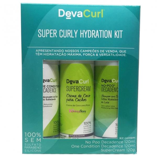 Deva Curl Super Curly Hydration Kit Decadence