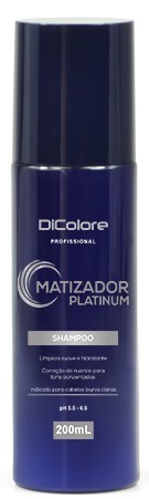 Dicolore MATIZADOR PLATINUM Shampoo 200ml - ST - Dicolore Profissional