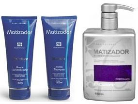 Dicolore Trio Matizador Shampoo 200ml + Condicionador 200ml + Acidificante 480ml - ST - Dicolore Profissional