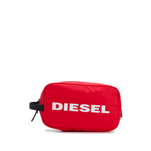 Diesel Carteira com Zíper - Vermelho