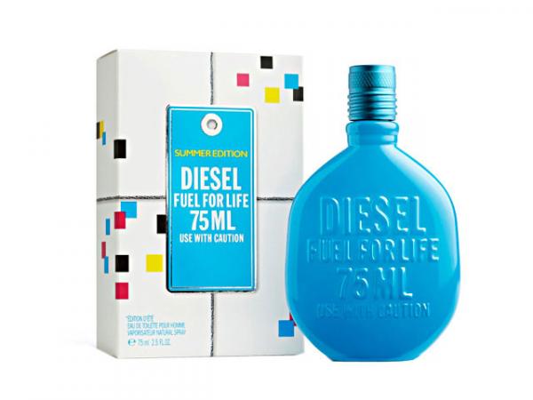 Diesel Fuel For Life Homme Summer - Perfume Masculino Eau de Toilette 75 Ml