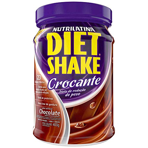 Diet Shake Crocante (400g) Nutrilatina-Chocolate