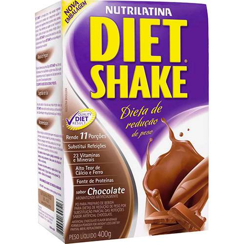 Diet Shake Dieta de Redução de Peso - 400g - Nutrilatina