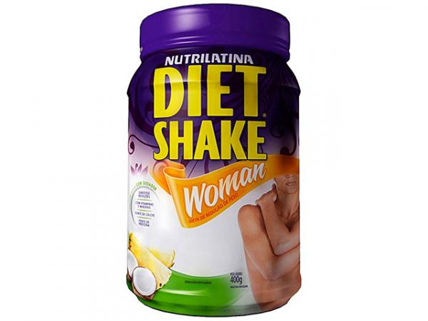 Diet Shake Woman 400g Laranja, Mamão e Cenoura - Nutrilatina