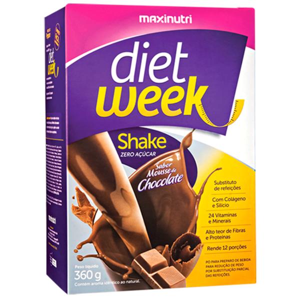 Diet Week Shake 360g Mousse de Chocolate Maxinutri