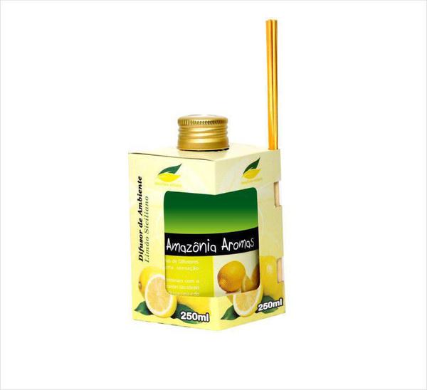 Difusor de Aroma Limão Siciliano 250ml - 125892 - Amazonia Aromas
