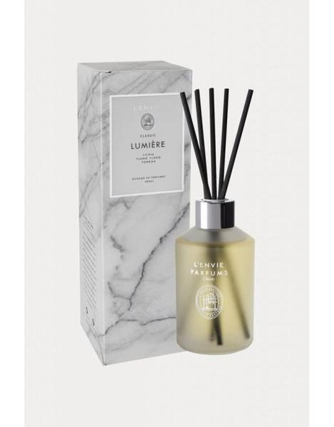 Difusor de Perfume - Lumière - Perfume de Ambiente com Varetas 200ml Lenvie