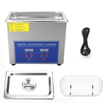 Digital Ultra Sonic Cleaner Bath Timer Stainless Cleaning 3L Ultrasonic