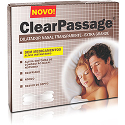 Dilatador Nasal 3 Unidades Transparente - ClearPassage
