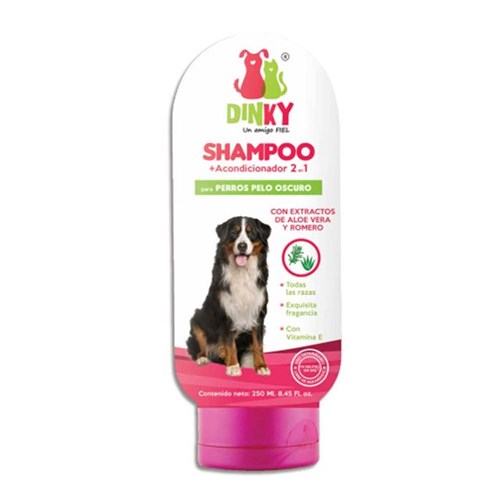 Dinky Shampoo para Perro Pelo Oscuro 250 Ml