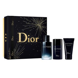 Dior Sauvage Kit – Perfume Masculino EDT + Loção Pós Barba + Desodorante Masculino Kit