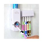 Dispenser de Pasta de Dente Automatico com Suporte para 5 Escovas de Dentes