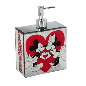 Dispenser Espelhado Love Mickey e Minnie Disney