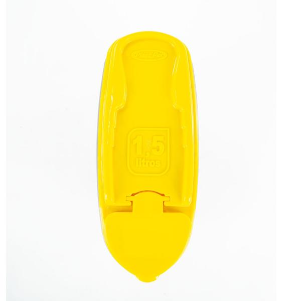 Dispenser Home / Porta Ração Plast Pet 1,5L - Amarelo