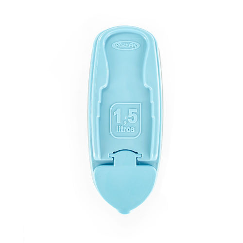 Dispenser Home / Porta Ração – Plast Pet – 1,5l - Azul