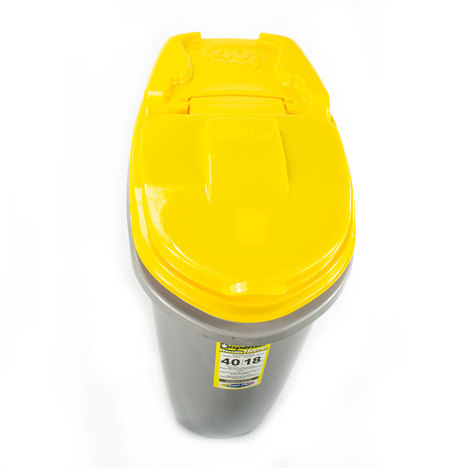 Dispenser Home / Porta Ração ¿ Plast Pet ¿ 40L - Amarelo