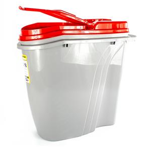 Dispenser Home / Porta Ração - Plast Pet - 40L - Vermelho
