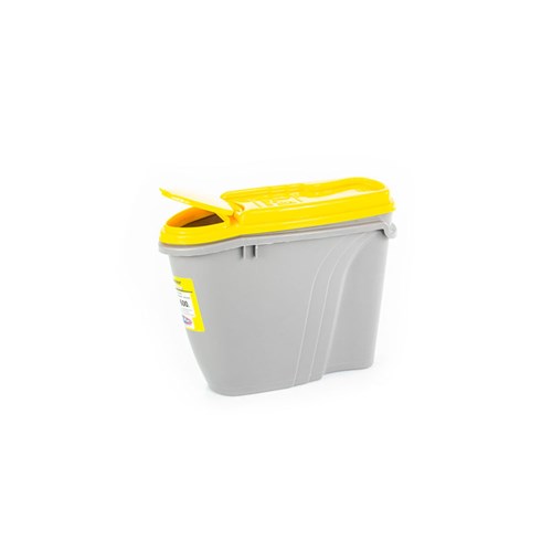 Dispenser Home / Porta Ração ¿ Plast Pet ¿ 3,5L - Amarelo