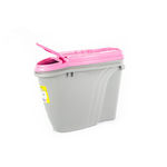 Dispenser Home / Porta Ração – Plast Pet – 3,5l - Rosa
