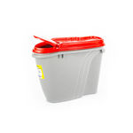 Dispenser Home / Porta Ração – Plast Pet – 3,5l - Vermelho