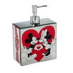 Dispenser Para Sabonete Líquido Minnie E Mickey Love Disney