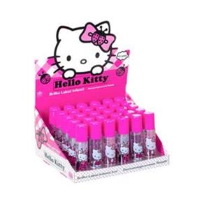Display Brilho Labial Infantil Glitter Hello Kitty - C/30 Un