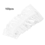 Disposable protective cap, 100 pieces Hair dye accessories Salon for the shower Hairdresser for the bathroom