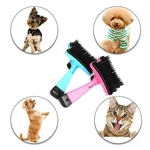 Dispositivo Pet Dog Cat Massage Auto Groomer Com Catnip Toy Play Para Supplies Escova Cat Comb Pet
