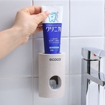 Distribuidor Automático dentífrico Dust-proof porta-escovas Wall Mount stand Banho Acessórios Set dentífrico espremedor
