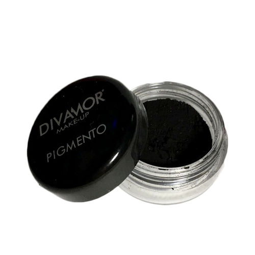 Divamor Sombra Pigmento - Preto com Brilho