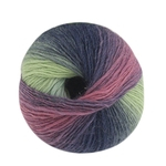 DIY lã macia Crochet Knitting Fios Gradiente de cor bebê Knit fios de lã