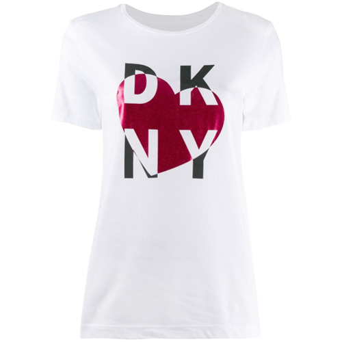 DKNY Camiseta com Estampa de Logo - Branco