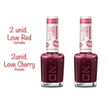 DNA - 2 Love Red - 2 Love Cherry - Batom Tinta