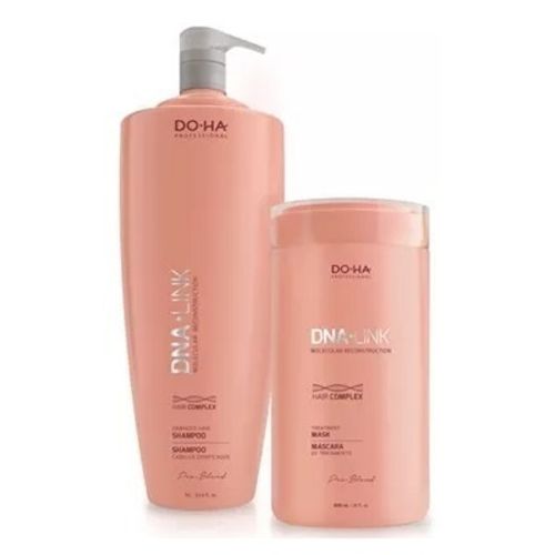 Do-ha Kit DNA Link - Shampoo + Mascara Reconstrutora 800ml