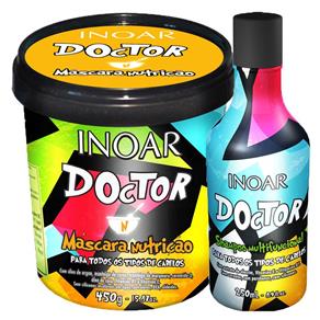 Doctor Inoar - Kit de Shampoo Multifuncional 250ml + Máscara N de Nutrição 450g Kit