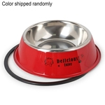 Dog Bowl Pet Dry Food Bowls para Gatos C?es rosa do c?o Bowls ao ar livre Fonte de ¨¢gua bebendo Dog Pet Dish Alimentador de Mercadorias