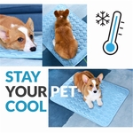 Dog Cooling Mat Pet Cat Chilly Non-Toxic ver?o esfria Bed Cushion Pad Indoor
