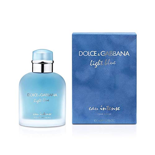 Dolce&Gabbana Perfume Light Blue Pour Homme Eau Intense Masculino Eau de Parfum 100ml