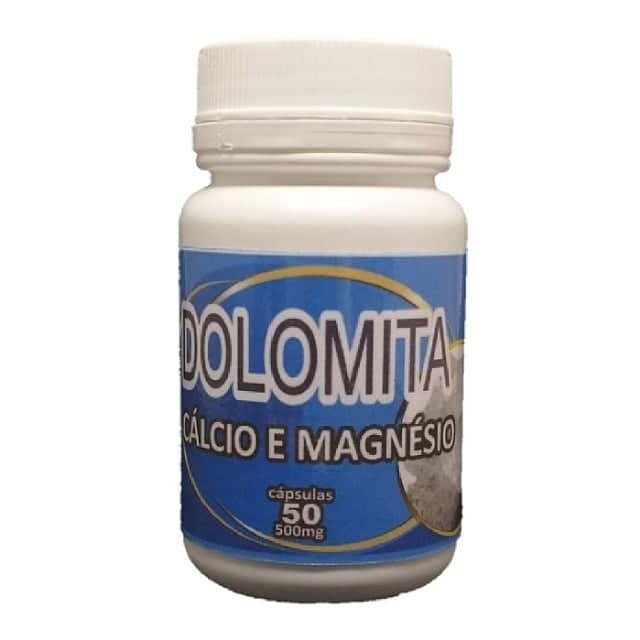 Dolomita Cálcio e Magnésio - 50 Cápsulas